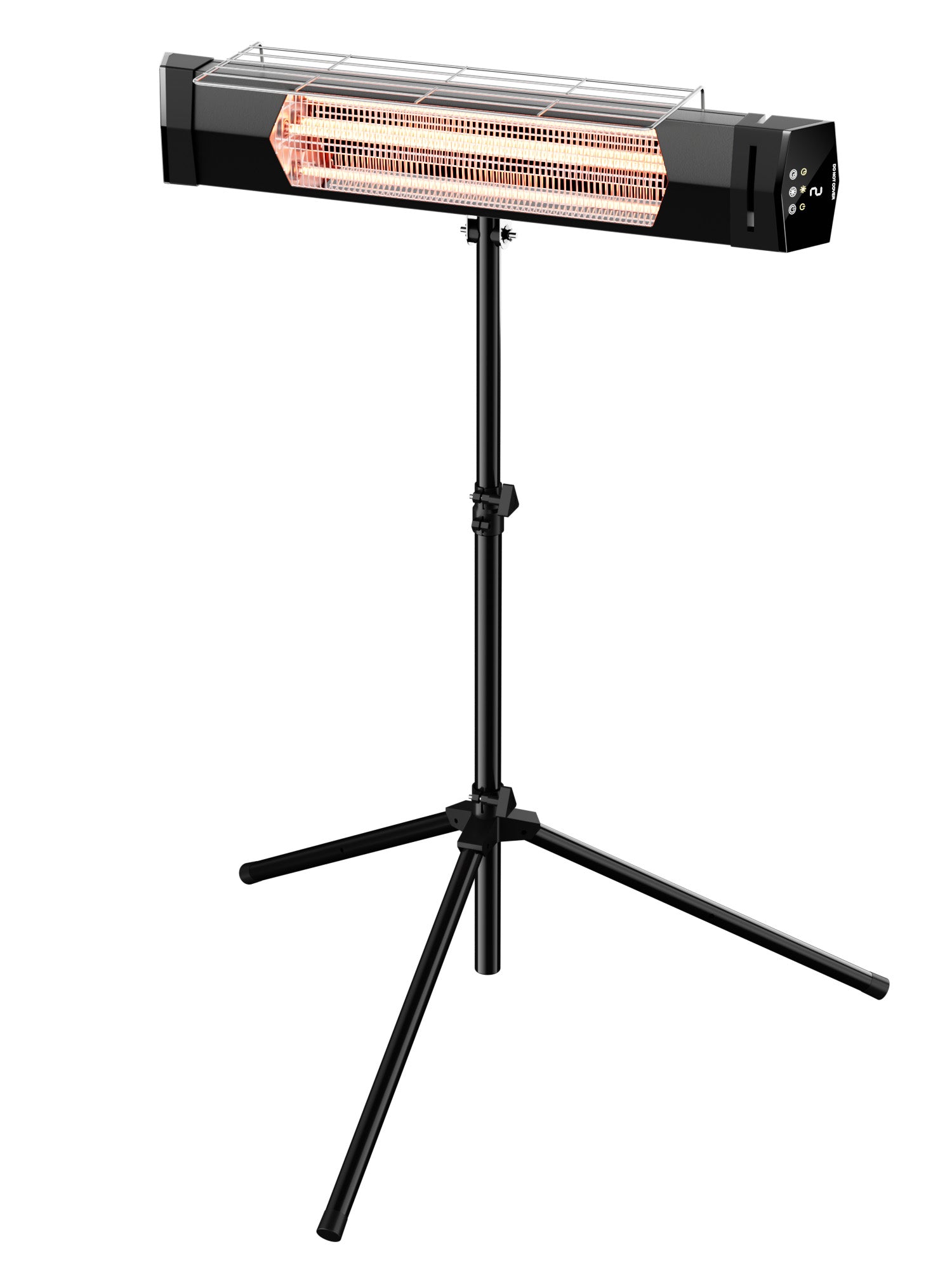 Landeagle Outdoor Patio Heater for Garage, 1500W Portable Tripod Mount, Electric Infrared Radiant Space Heaters with IP54 Waterproof, Tip-Over & Overheat Protection for Large Room Indoor Backyard