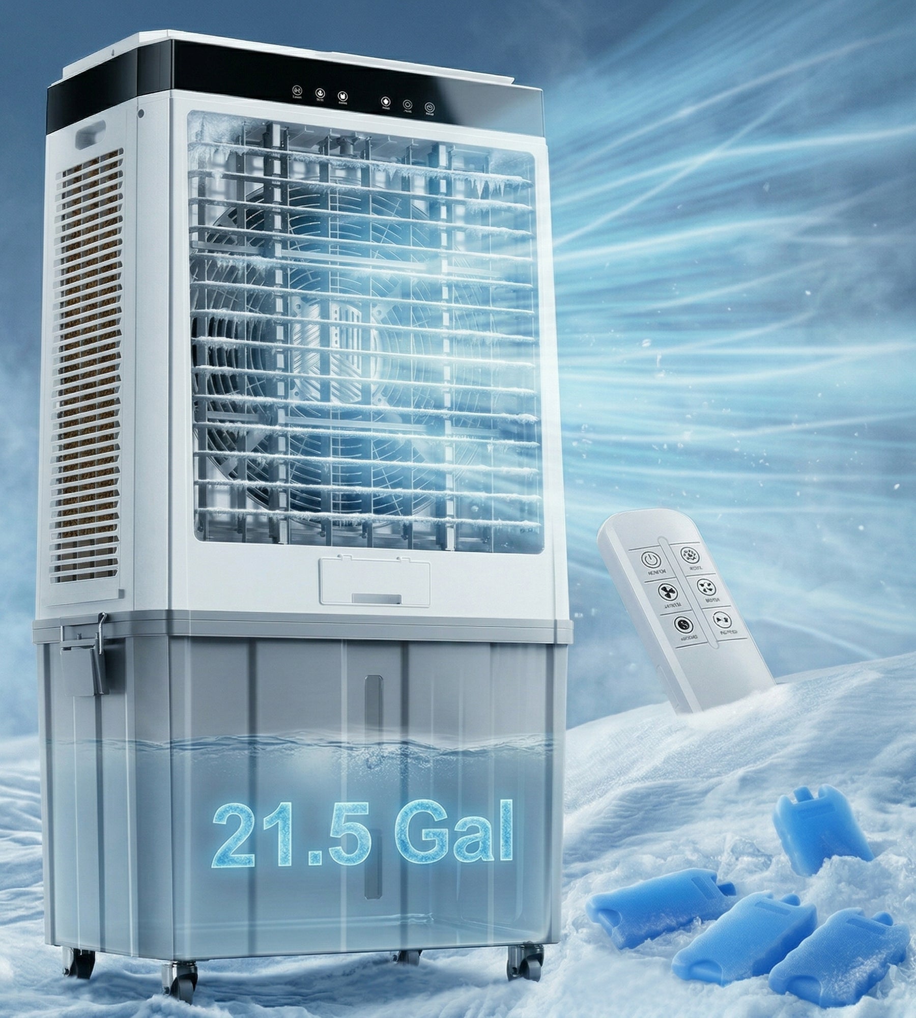 Landeagle 6288CFM Swamp Coolers,Industrial Water Coolers for Kitchen & Restaurant Use(48IN)