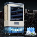 Landeagle 40″ Swamp Cooler freezer, 4800CFM Portable Evaporative Coolers with 10.6 Gal Tank,120°Oscillation