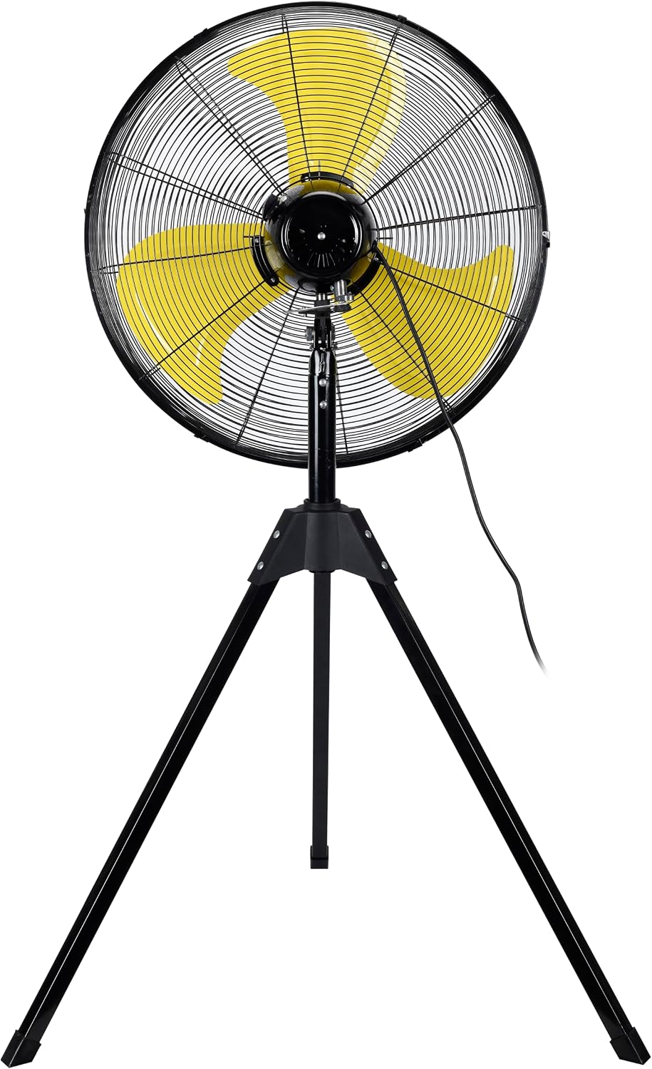Landeagle 9105 CFM High Velocity Pedestal Oscillating Fan, 3-Speed Heavy Duty Industrial Standing Fan with Metal Aluminum Blades and Adjustable Height for Basement,Warehouse,Commercial,Factory