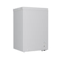 Chest Freezer with Adjustable 7 Thermostat,2 Removable Baskets, Energy Saving, Quiet Top Open Door Meat Freezer with LED Light for Garage Outdoor Home Office