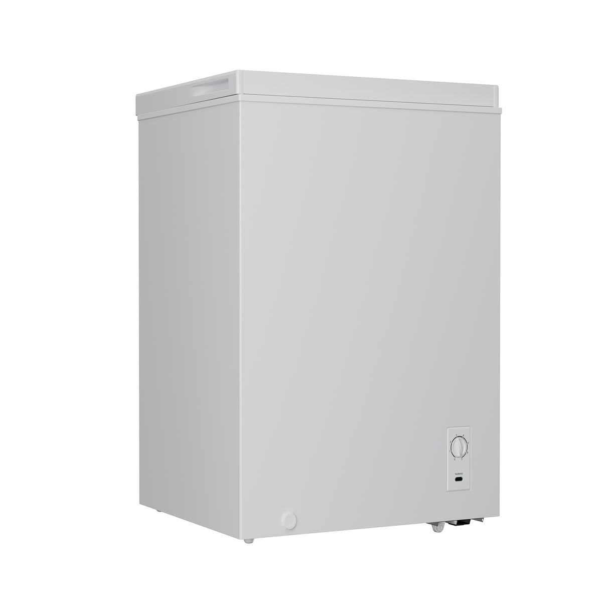 Chest Freezer with Adjustable 7 Thermostat,2 Removable Baskets, Energy Saving, Quiet Top Open Door Meat Freezer with LED Light for Garage Outdoor Home Office